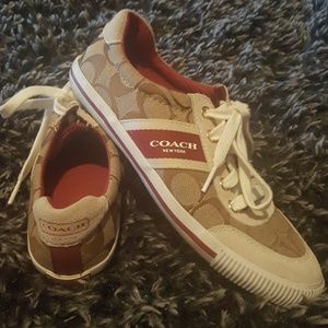 CAMILA 12cm SIG/WEBBING Coach Sneakers
